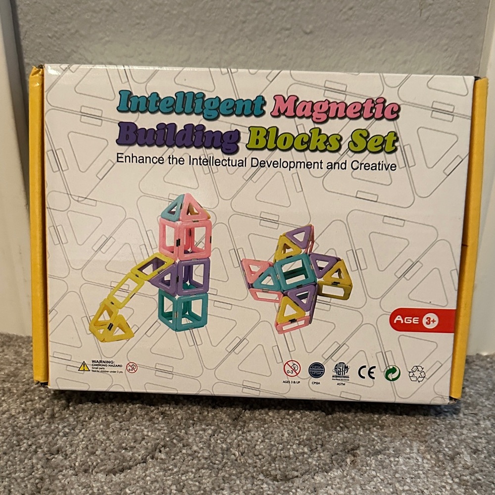 Intelligent Magnetic Building Blocks Set - Multicolor 40 pieces